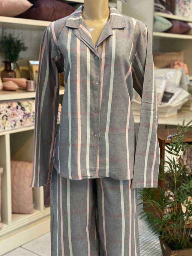 pijama feminino manga longa