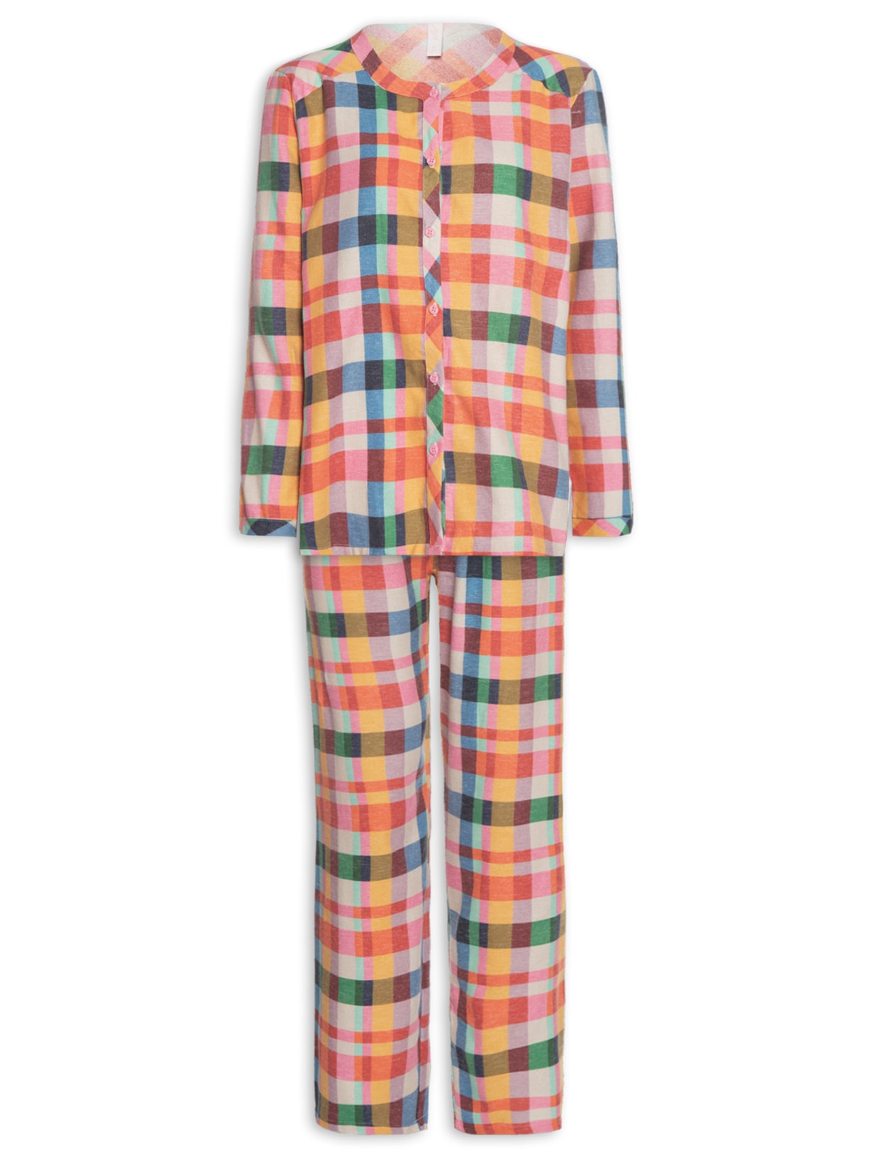 conjunto pijama flanelado