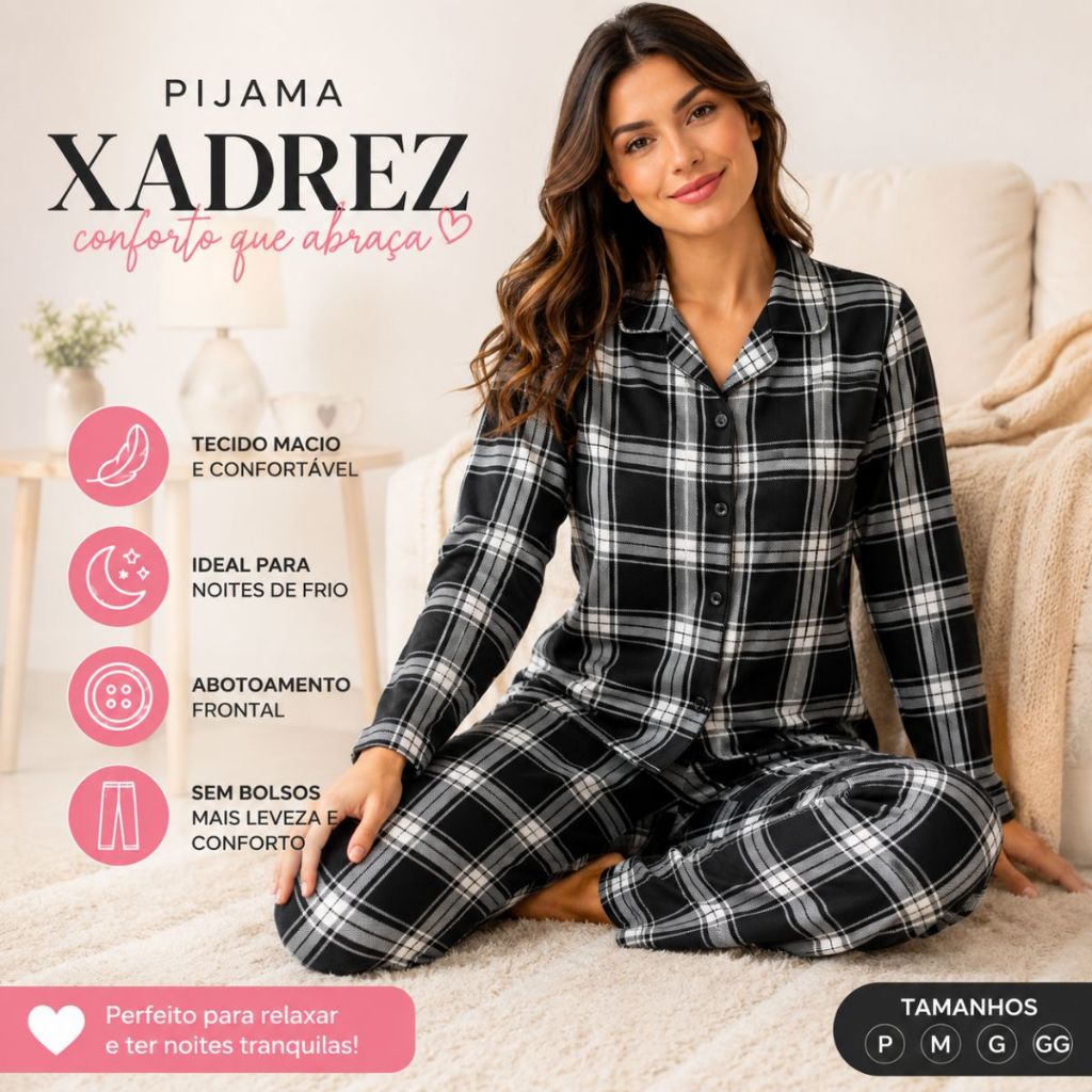 pijama de flanela barato