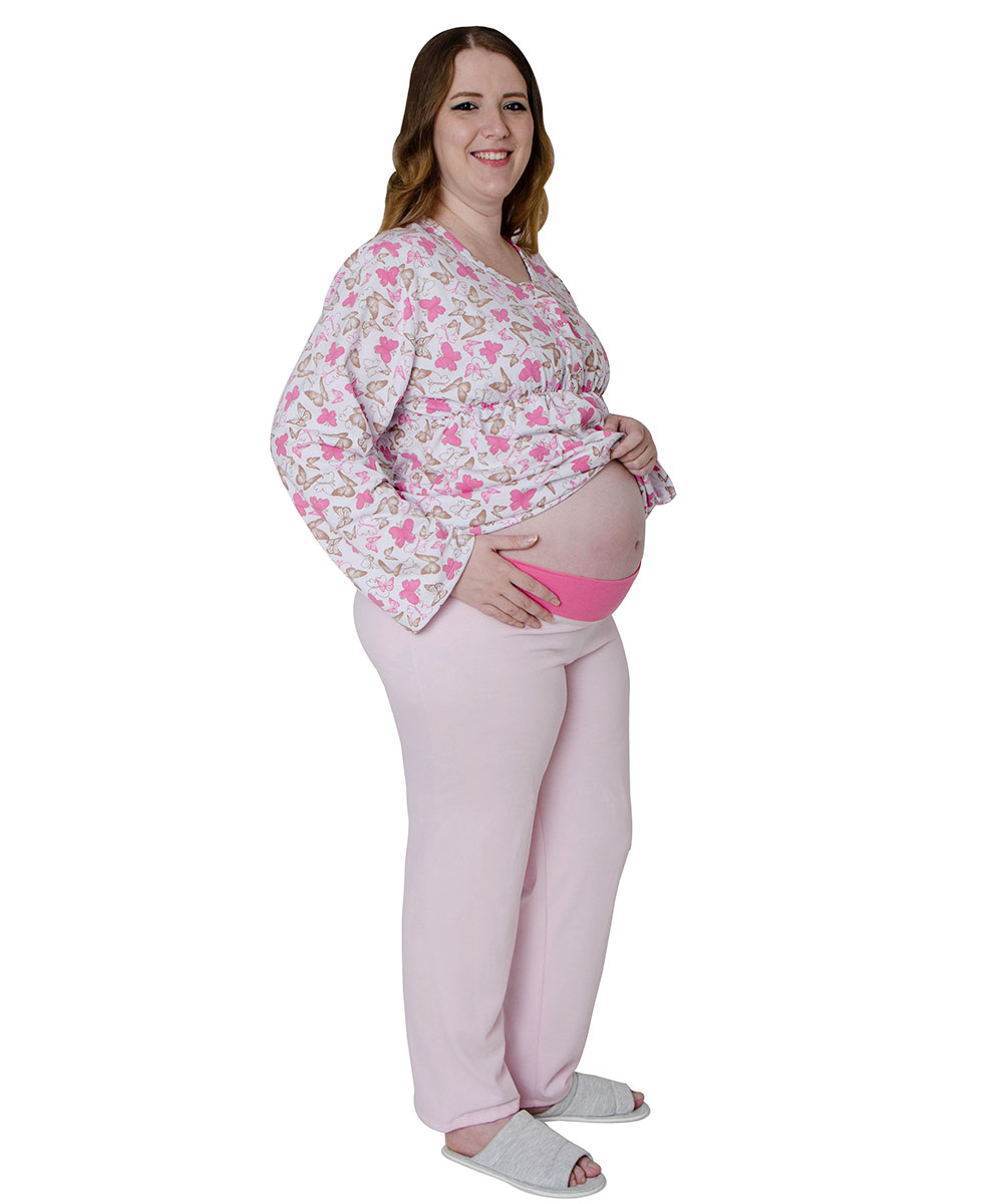 pijama maternidade confortável