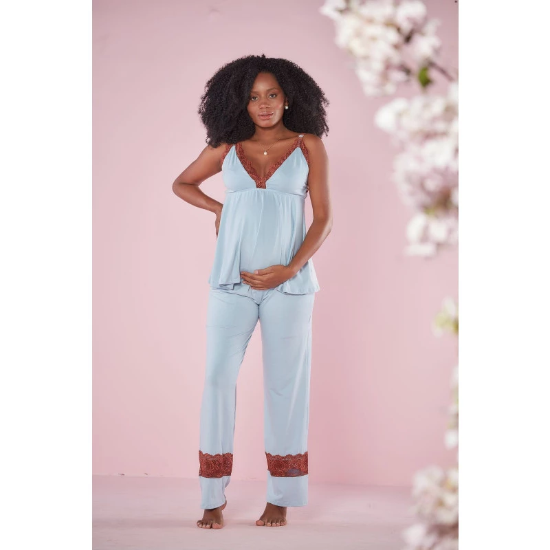 conjunto pijama gestante barato