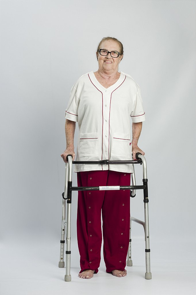 pijama geriátrico feminino