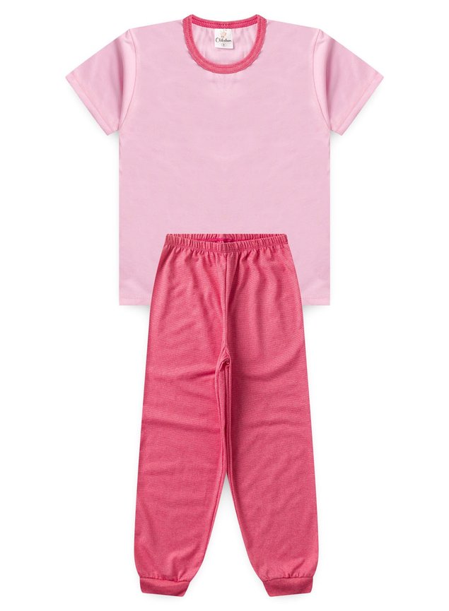pijama feminino plus size liso