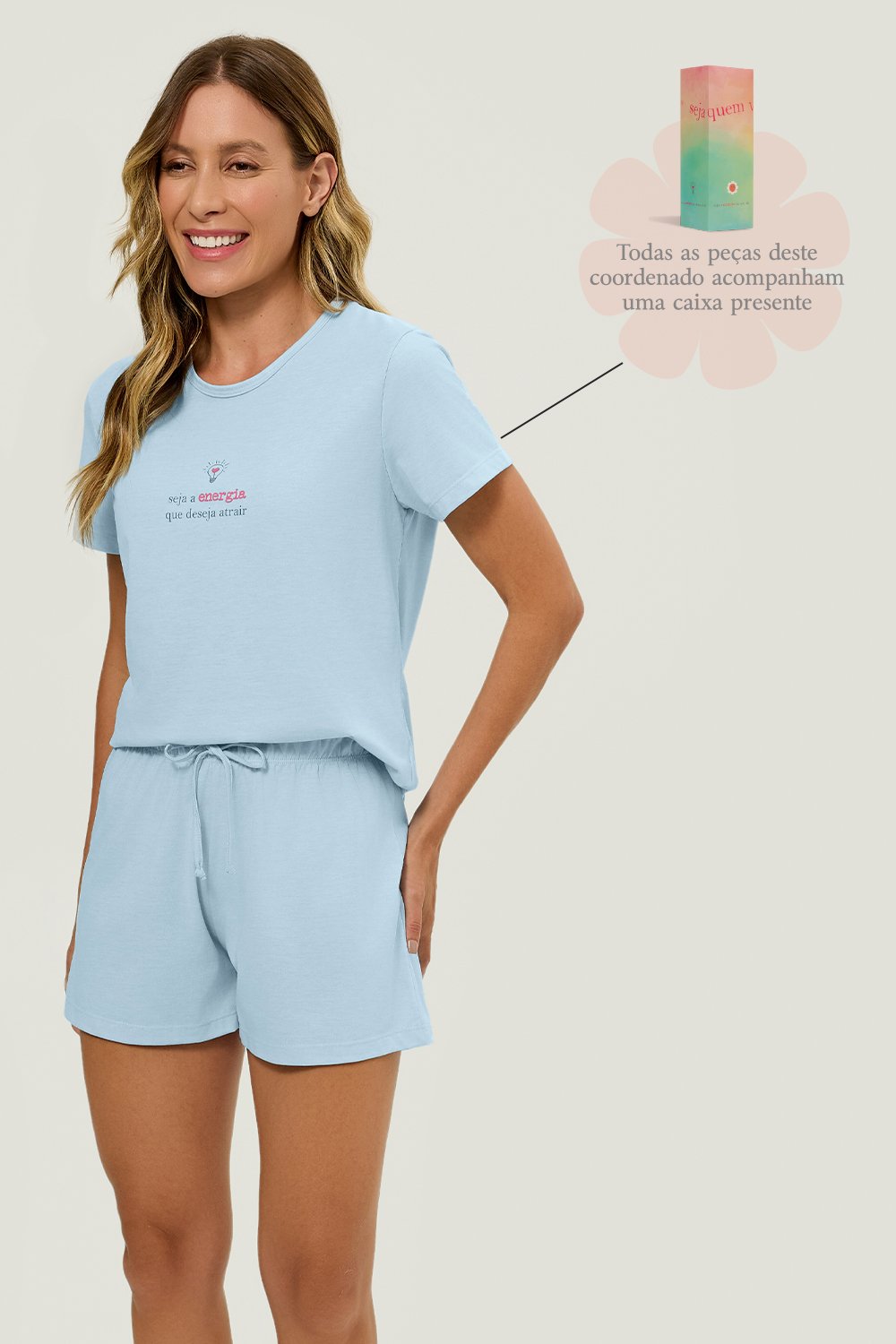 pijama feminino personalizado para presente