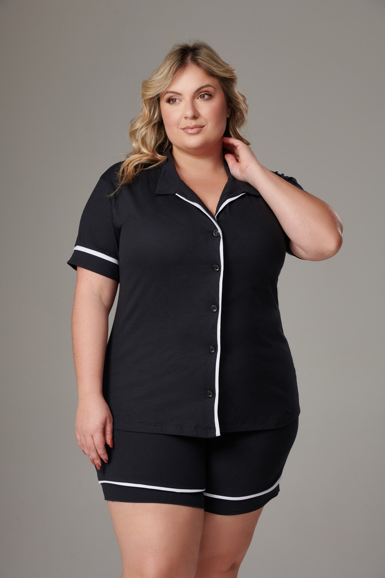 pijama plus size feminino