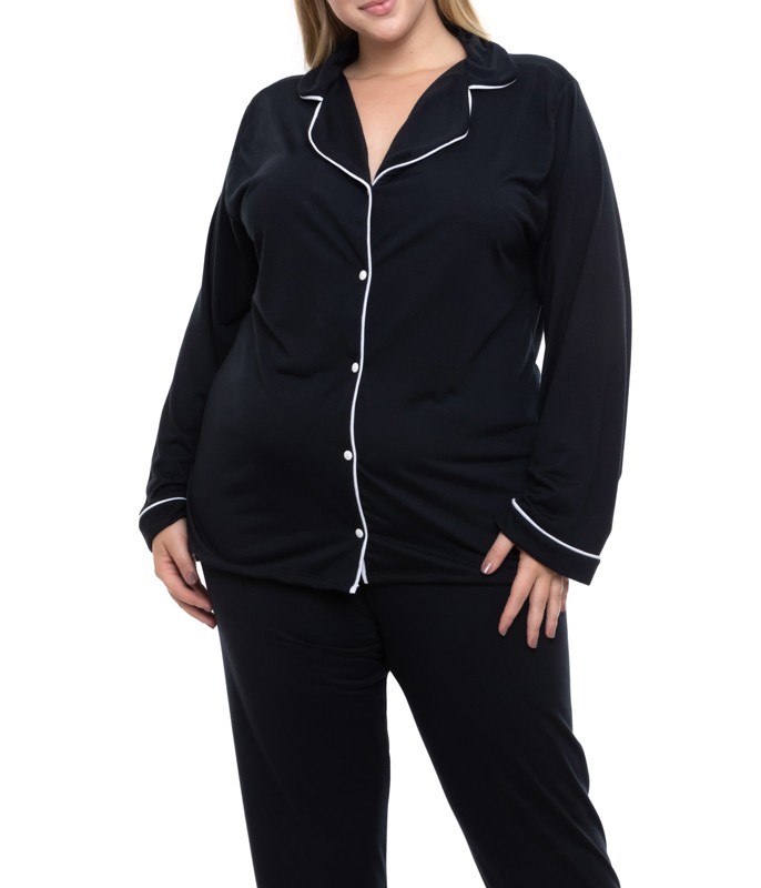 pijama curto plus size