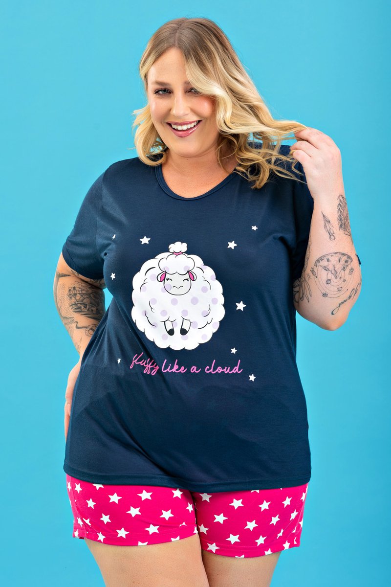 pijama confortavel plus