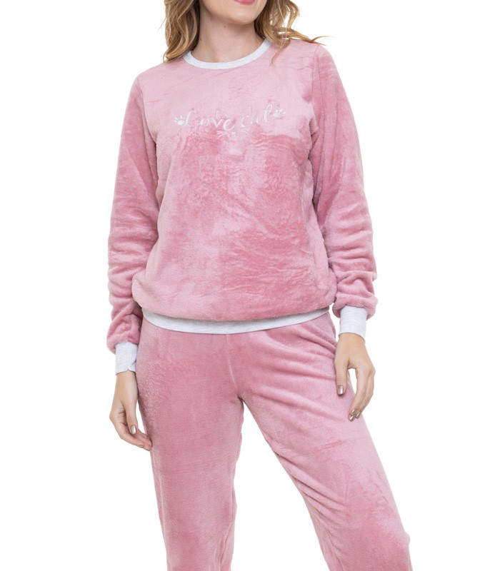pijama hering rosa