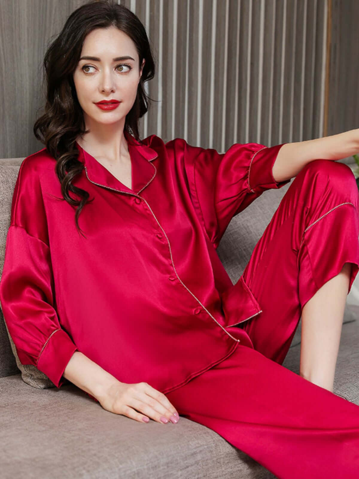 pijama seda mulberry