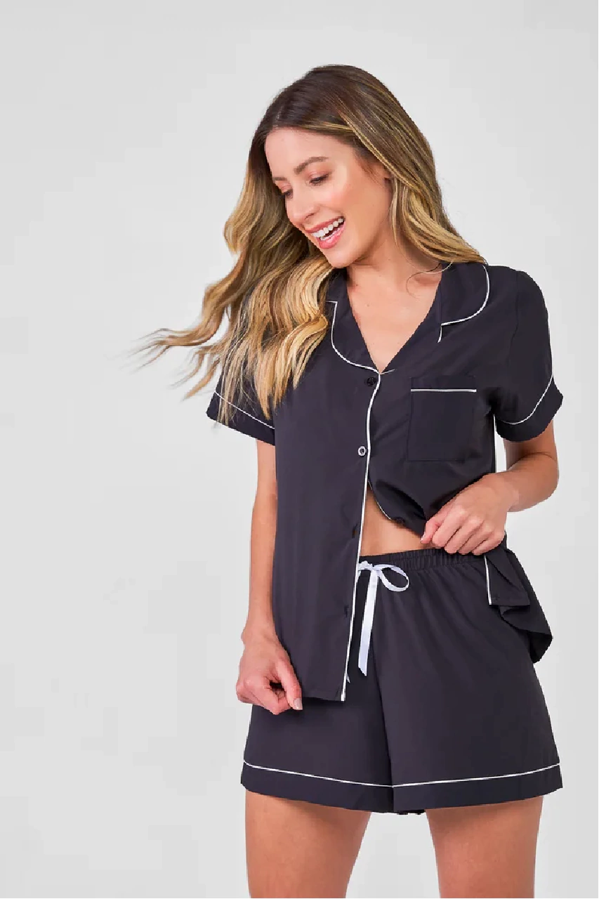 pijama seda presente