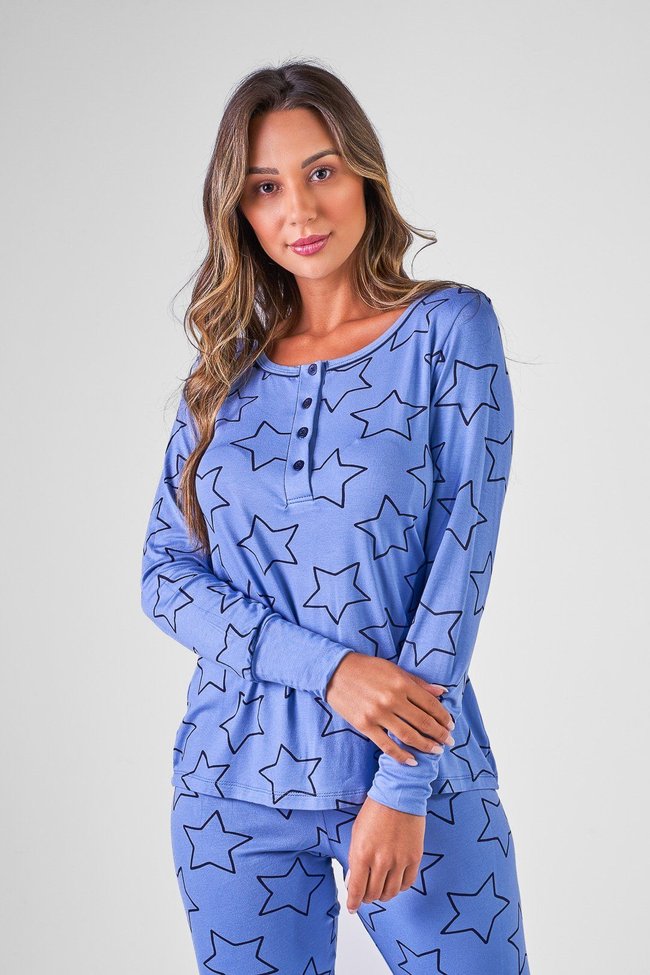 pijama viscolycra curto