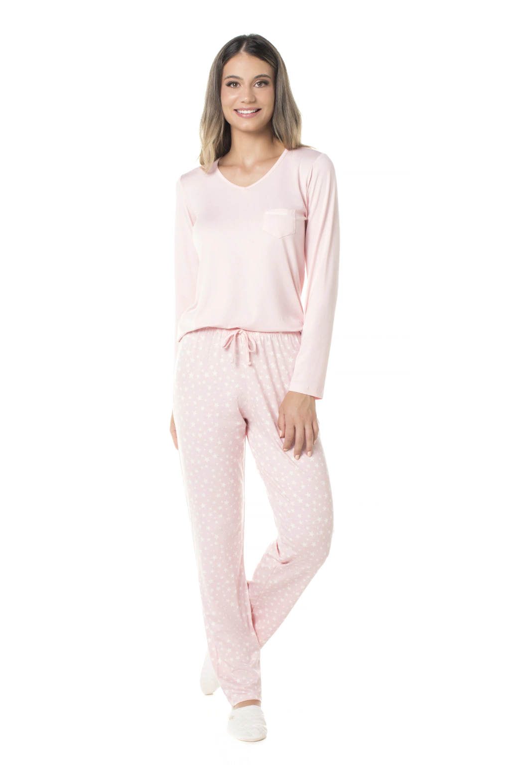 pijama viscolycra longo