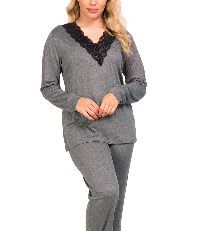 pijama viscolycra longo