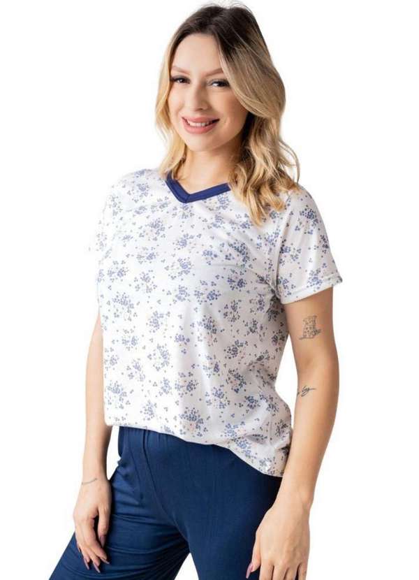 camisola idosa algodão