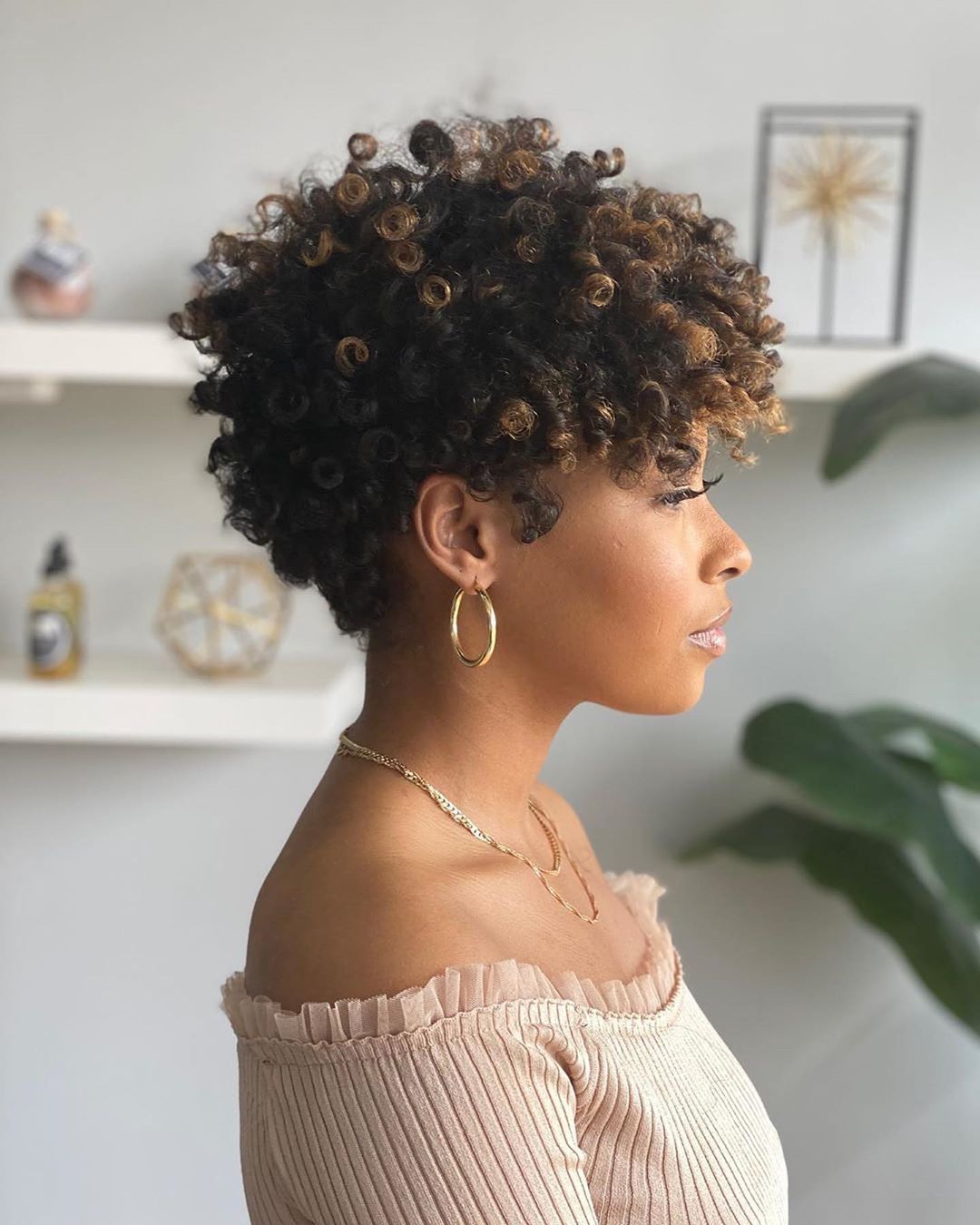 melhor corte pixie para cabelo crespo