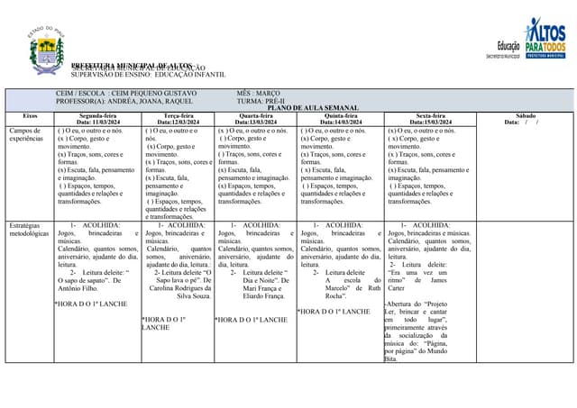 plano de aula bncc língua portuguesa para imprimir