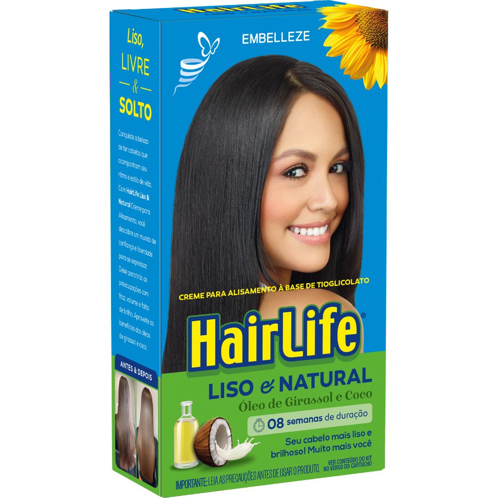 alisamento orgânico cabelo
