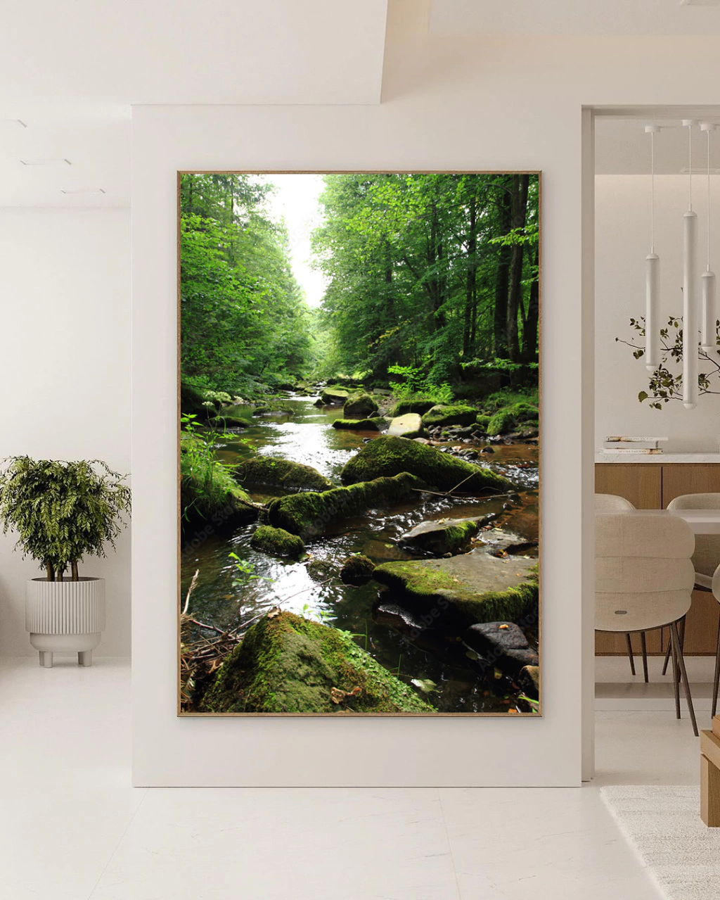 quadros de floresta