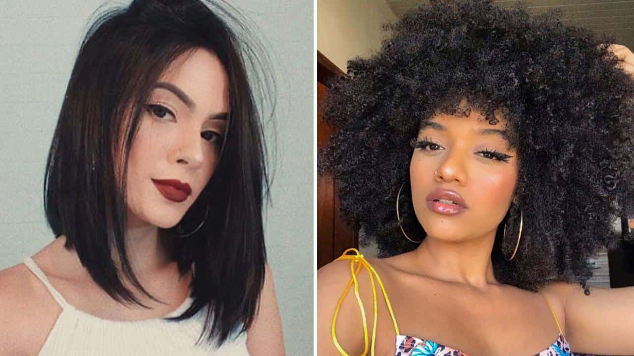cortes de cabelo com movimento