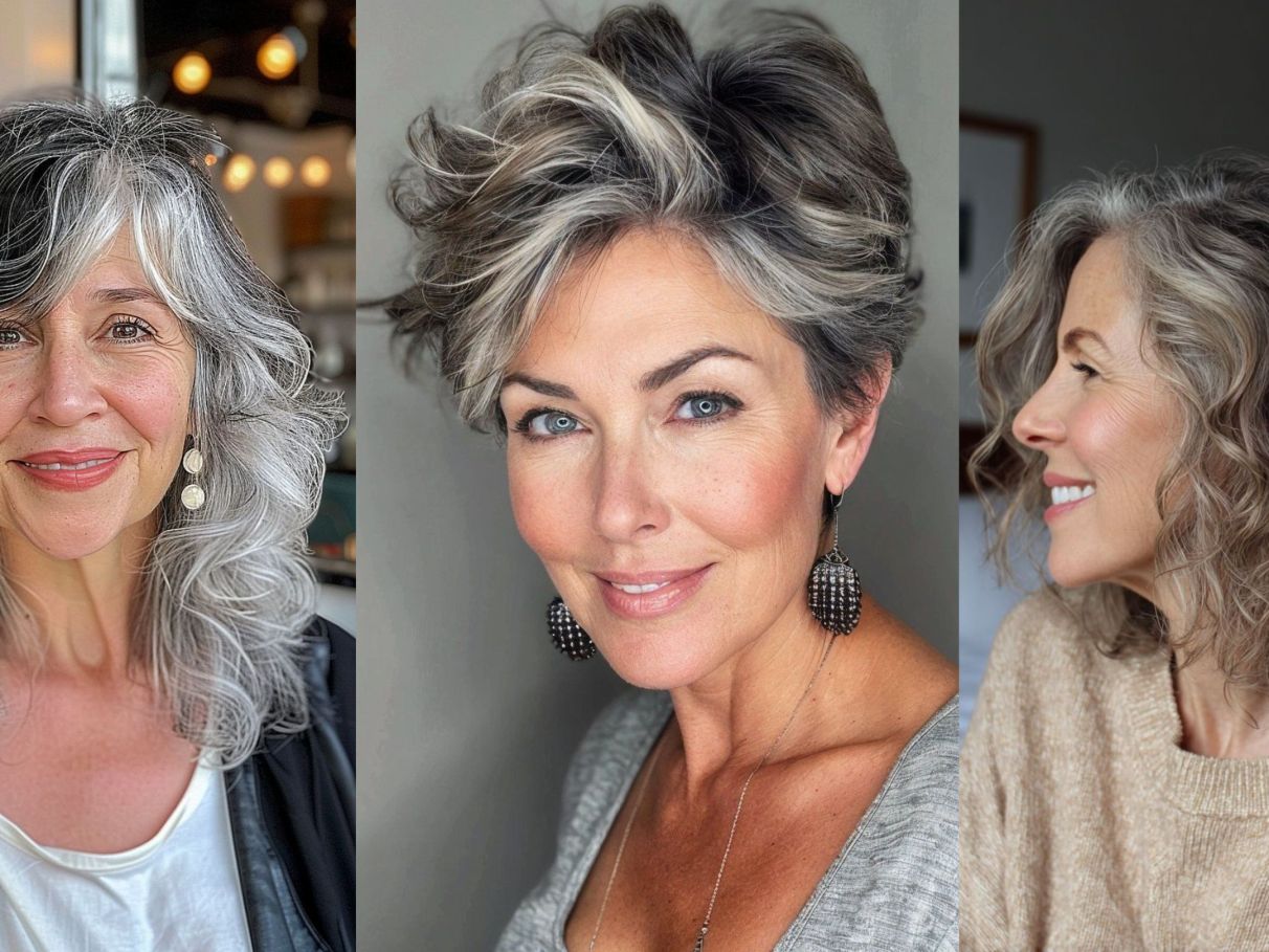 melhor corte de cabelo para rejuvenescer 50 anos