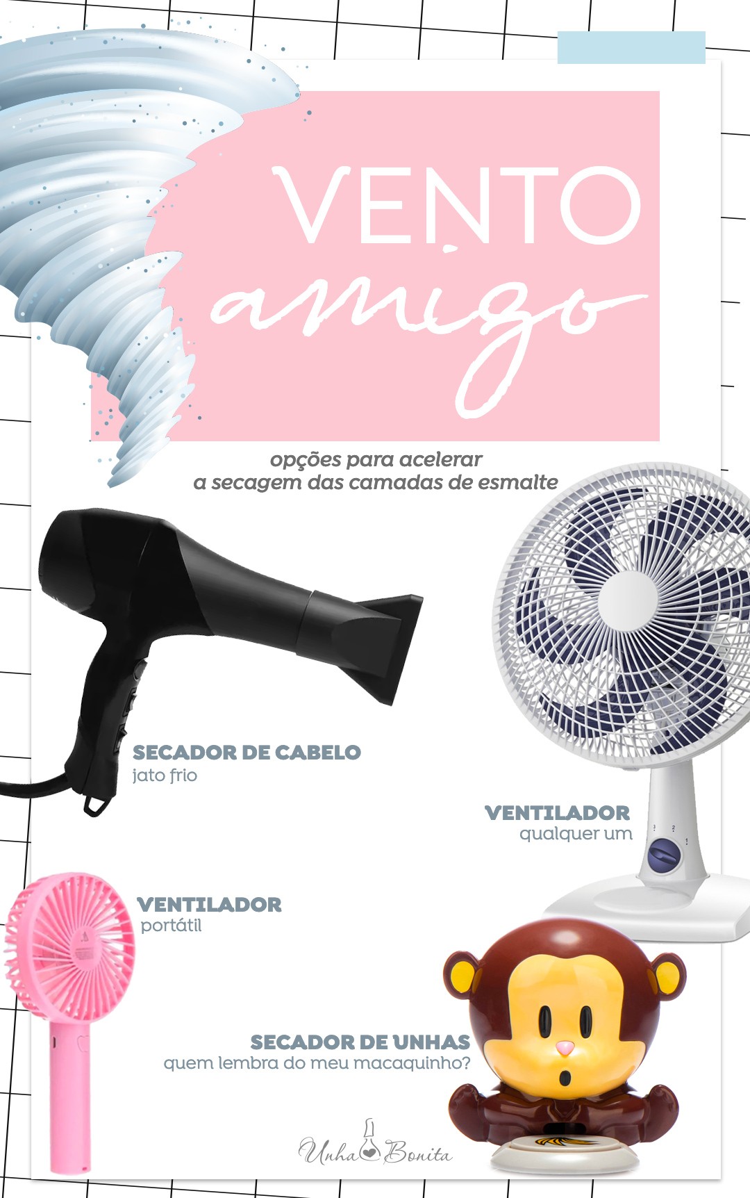 tempo secagem esmalte