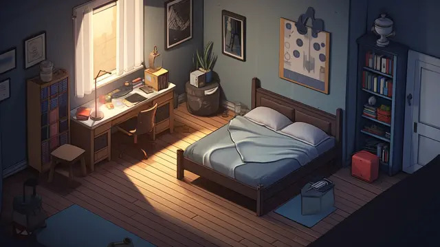 quarto anime barato
