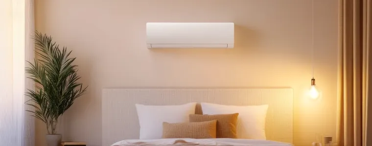 ar condicionado e decoracao quarto
