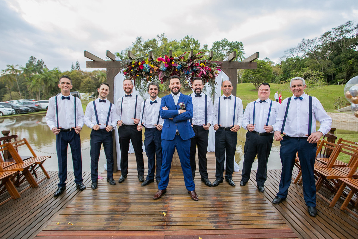 acessórios padrinho casamento