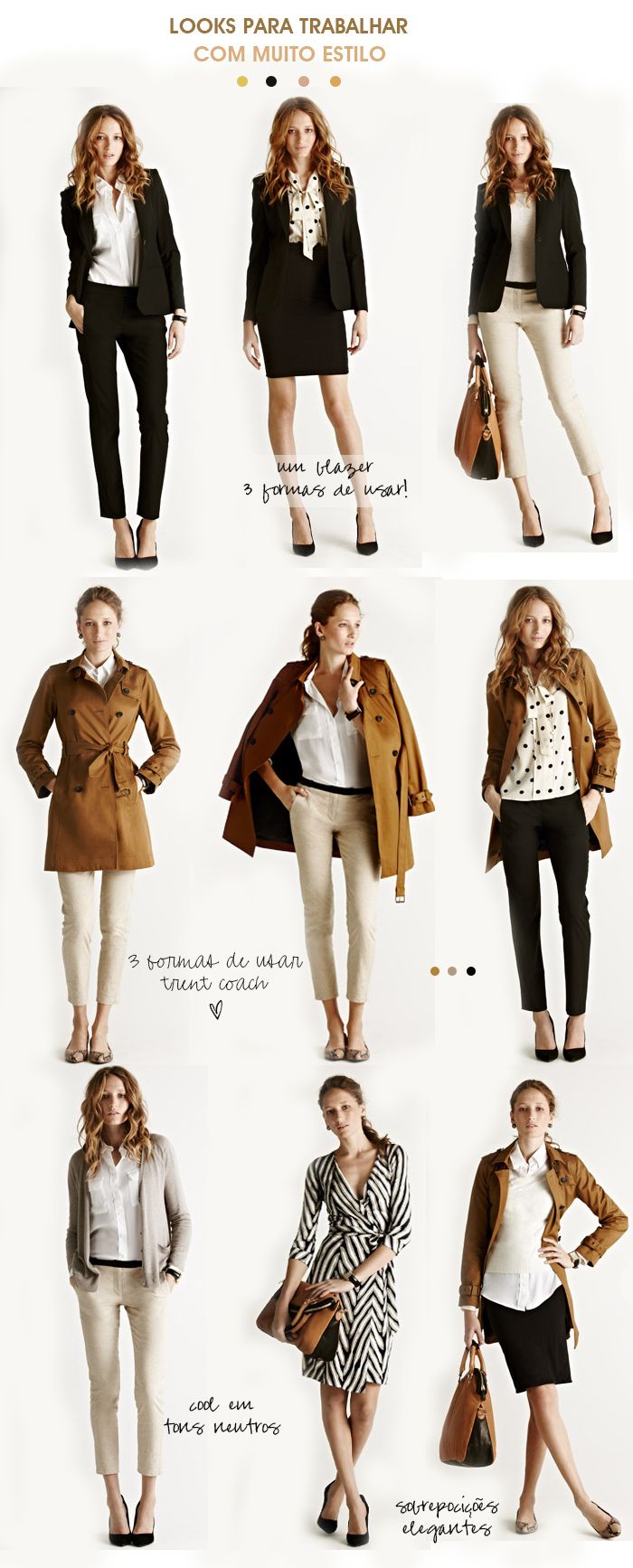 moda trabalho feminina 2026