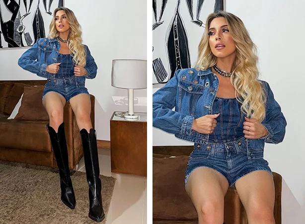 vestido brilho balada
