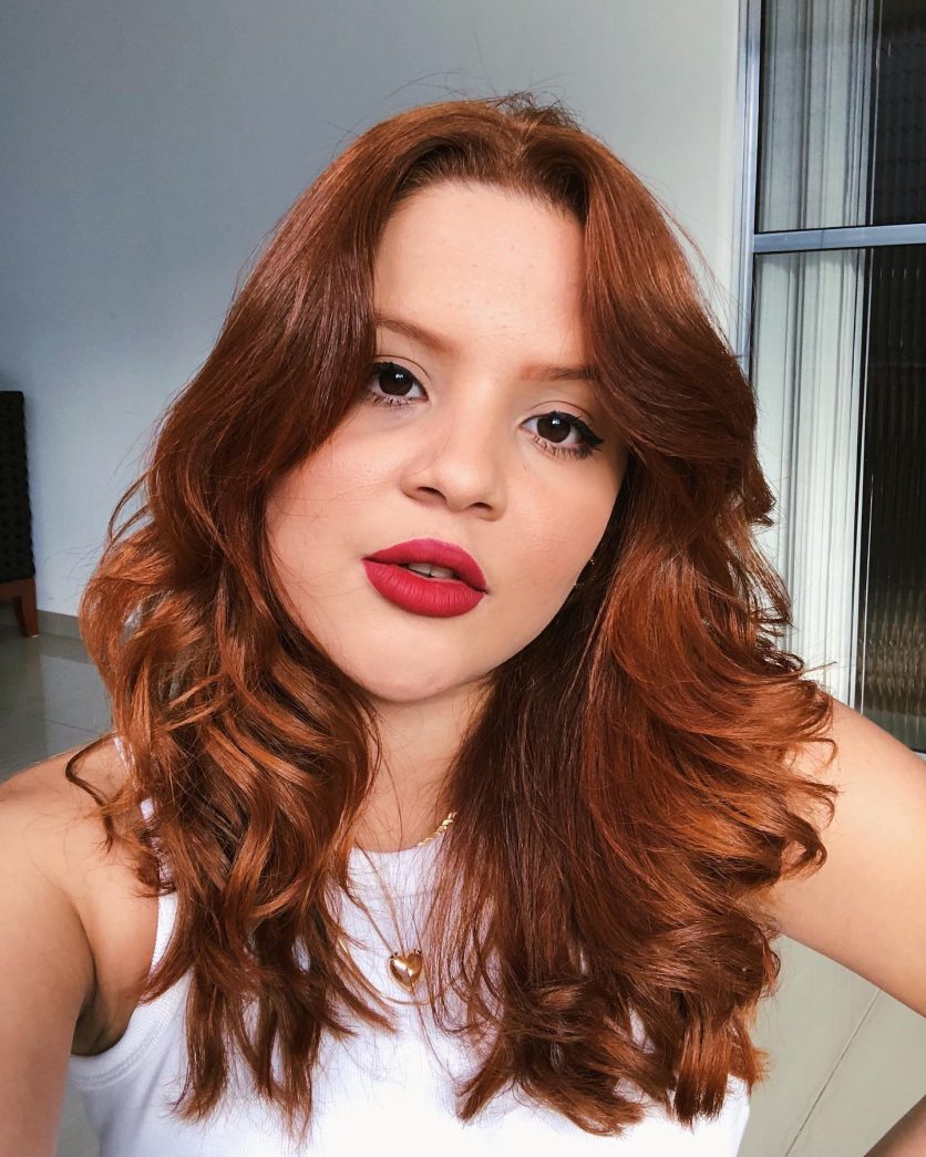 ruivo chocolate pele morena
