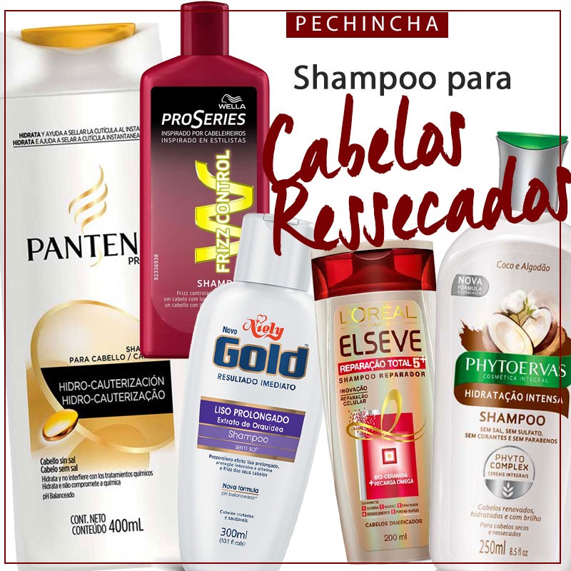 shampoo hidratante para cabelos danificados