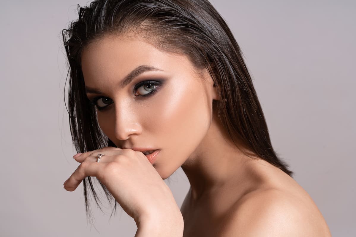 make preta esfumada