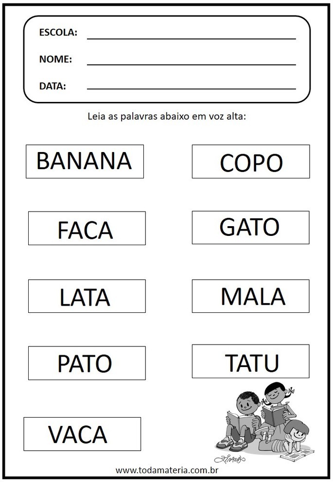 atividades para crianças em casa