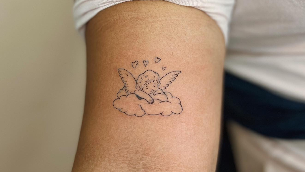 tatuagem anjo feminino