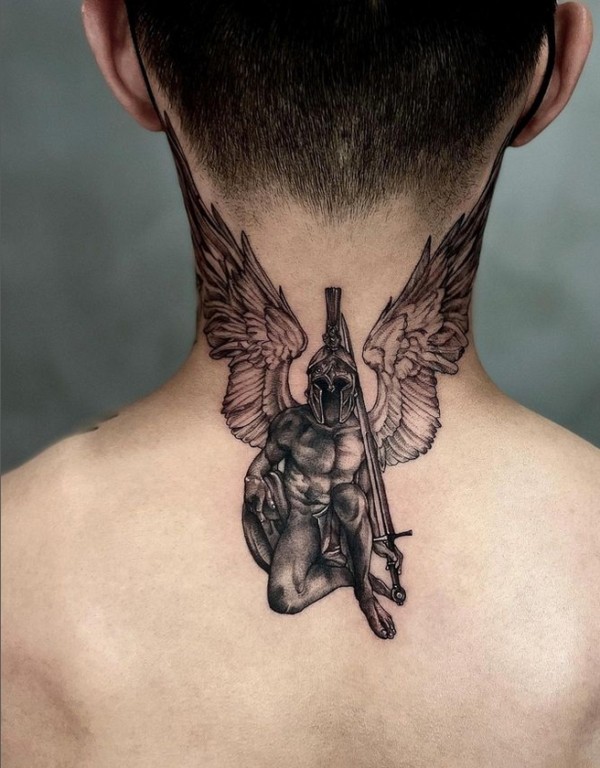 tatuagem anjo para casal