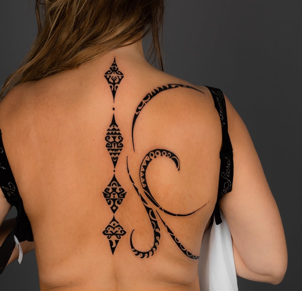 tatuagem ta moko