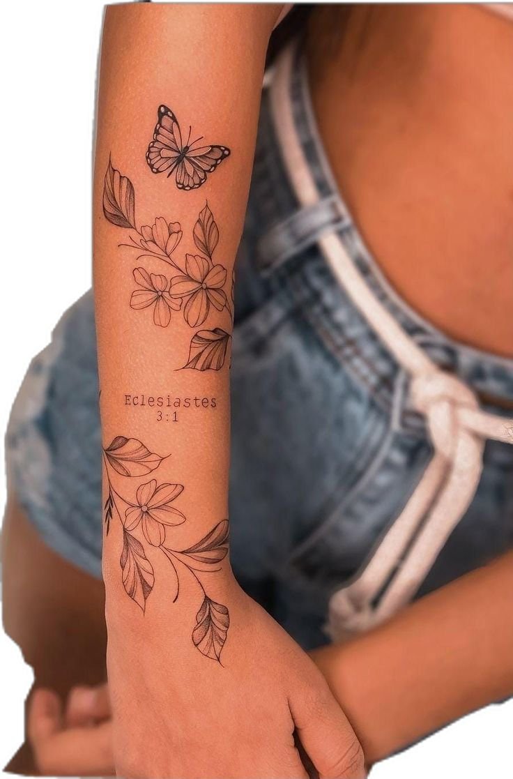 ideias tatuagem bíceps feminina