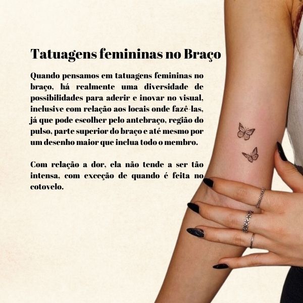 tattoo feminina antebraço