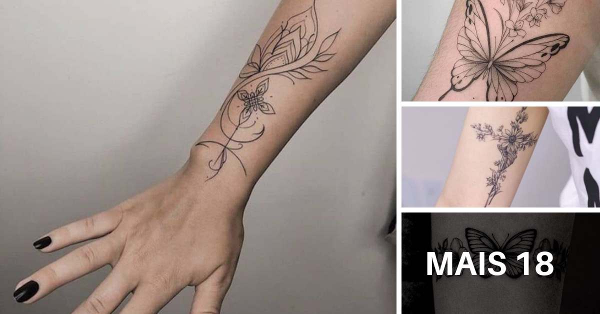 ideias tatuagem bíceps feminina