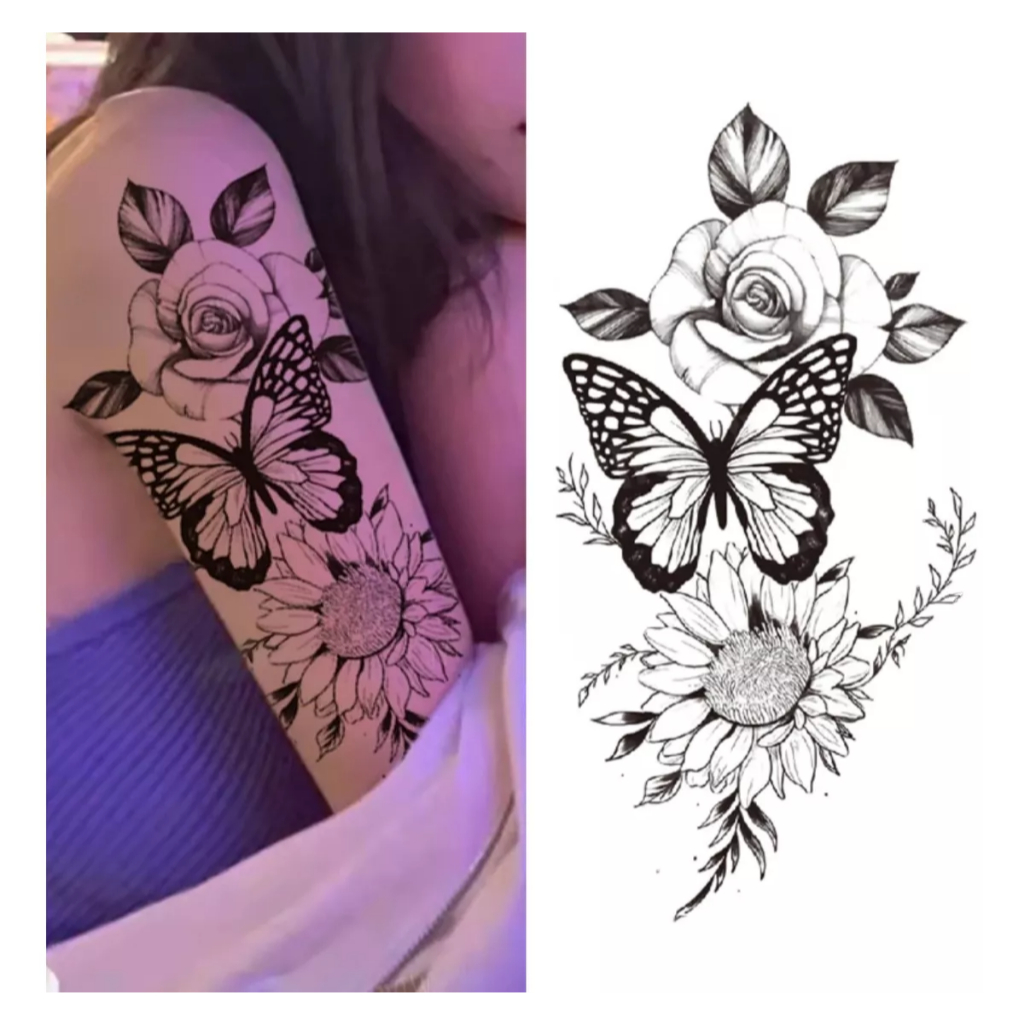 tatuagem ombro feminina discreta