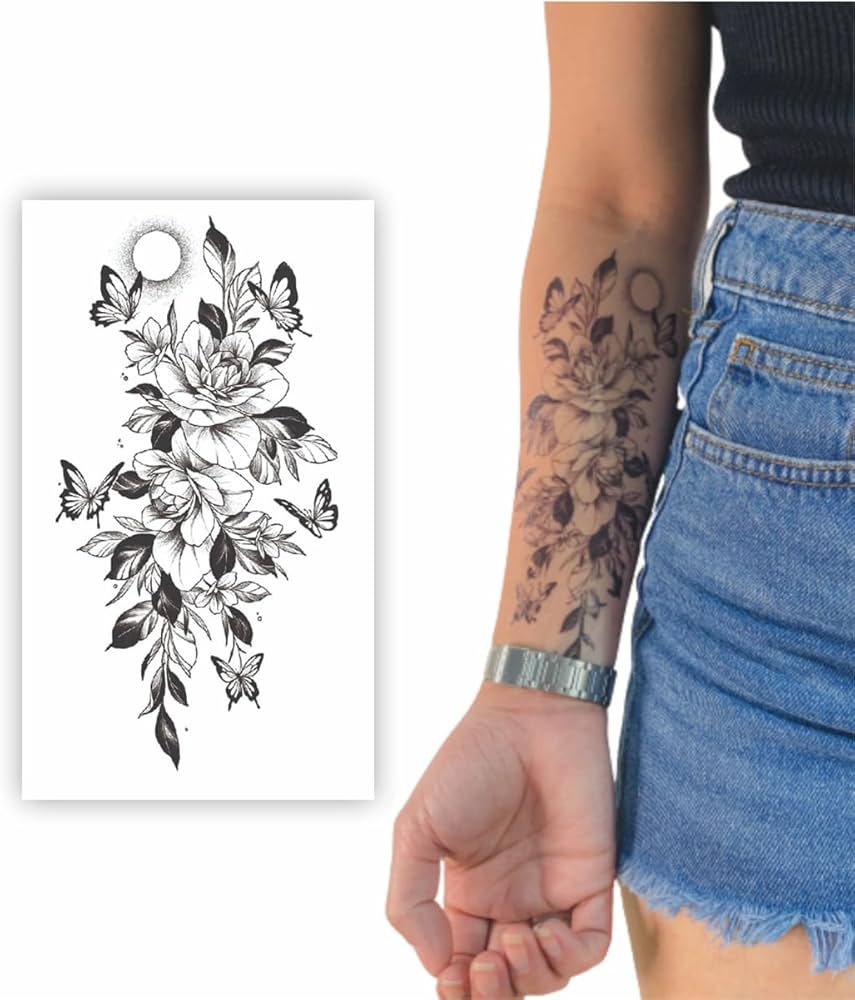 tatuagem frases braço feminina