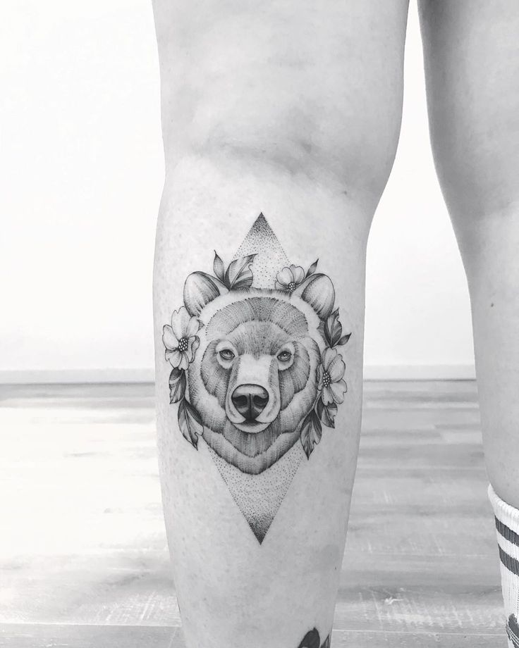 tatuagem urso polar