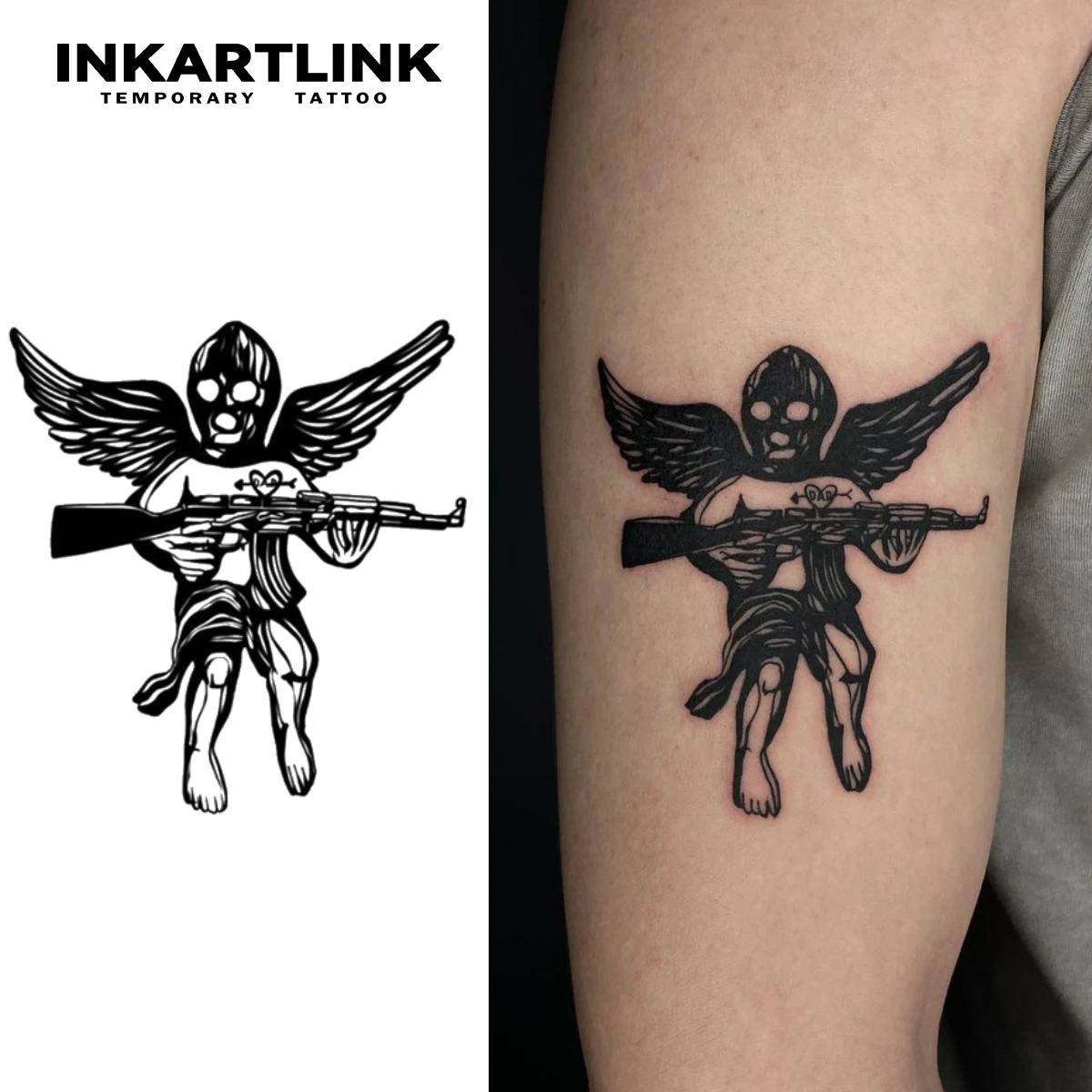 tatuagem arcanjo gabriel