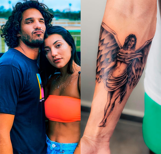ideias tatuagem anjo gabriel
