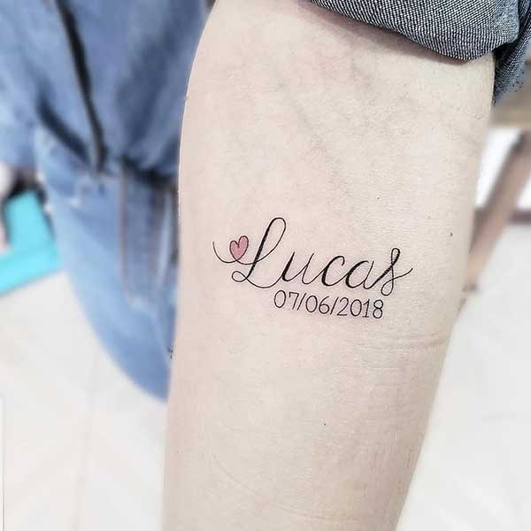 tatuagem com símbolo