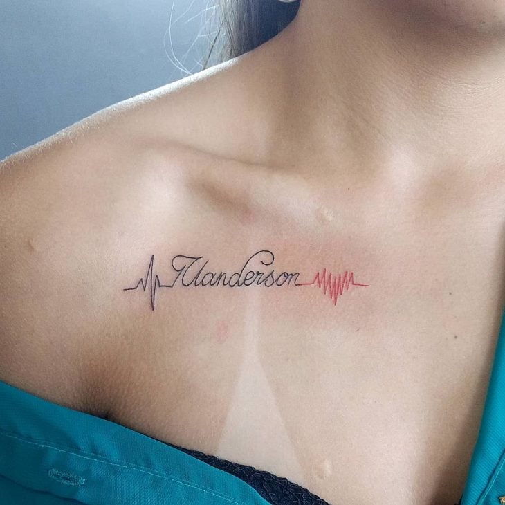 tatuagem nome mãe