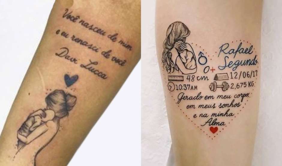 tatuagem caligrafia