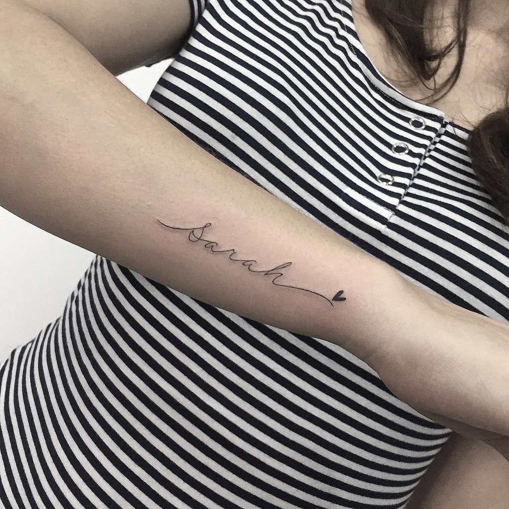 ideias tatuagem nome