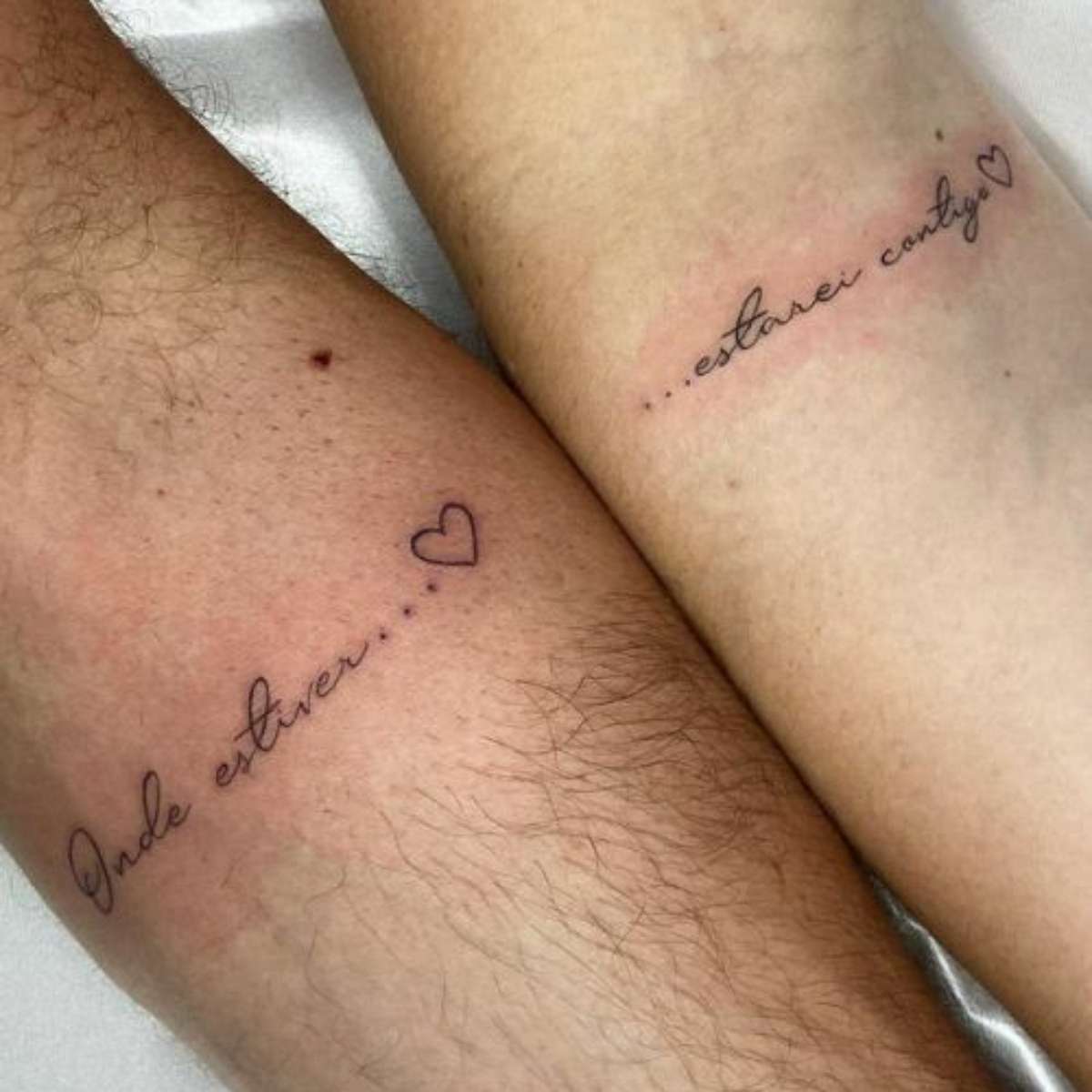 ideias de tatuagem para casais recém-casados